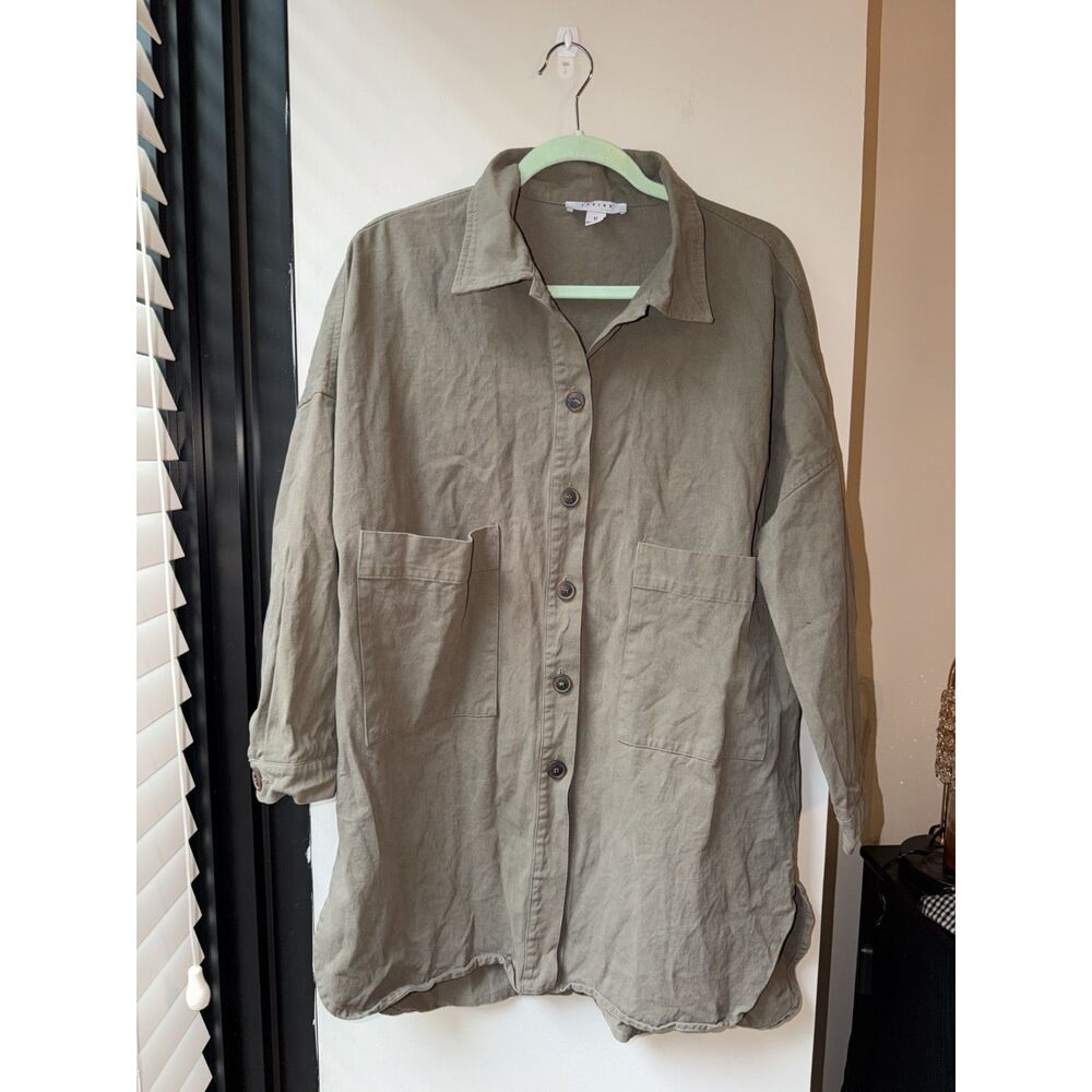 Favlux Dark Green Shacket